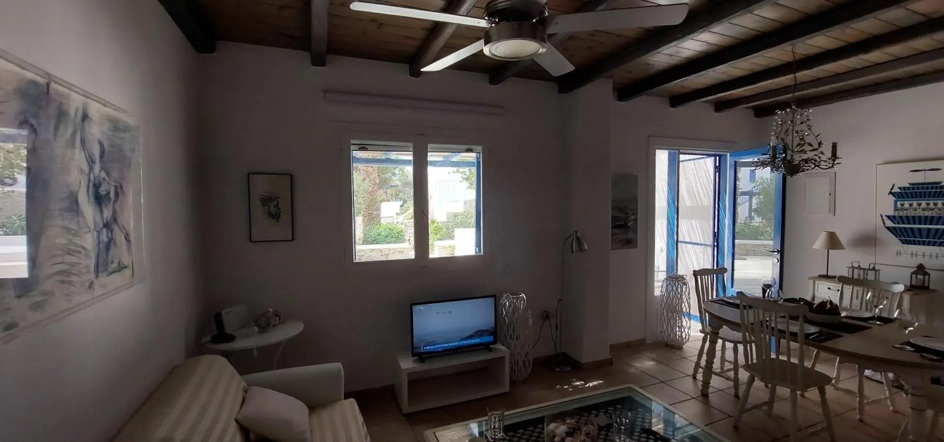 Tatil Evi Mykonian House With Shared Pool Villa Ornos