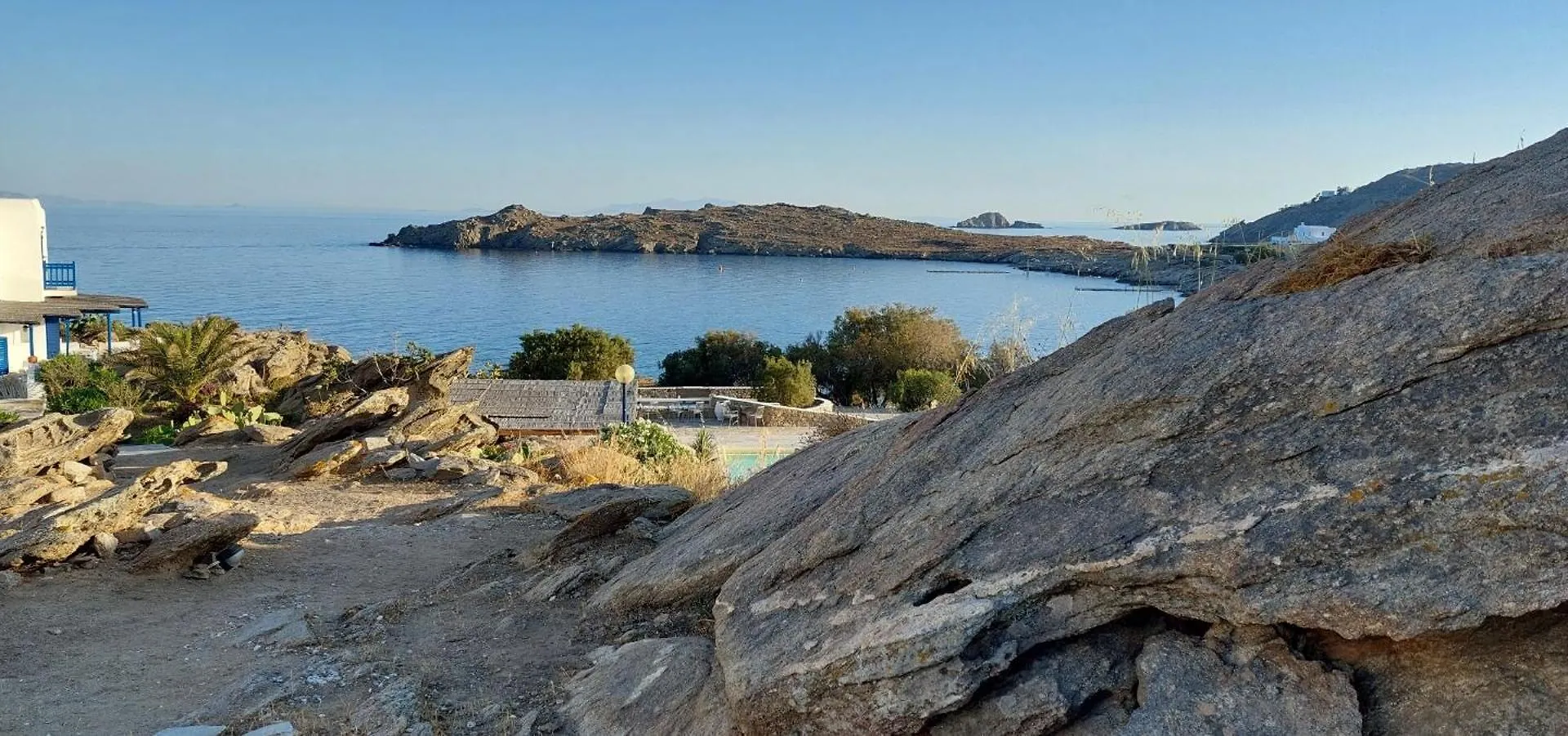 Tatil Evi Mykonian House With Shared Pool Villa Ornos
