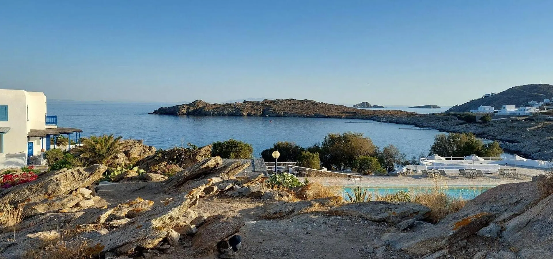 Mykonian House With Shared Pool Villa Ornos